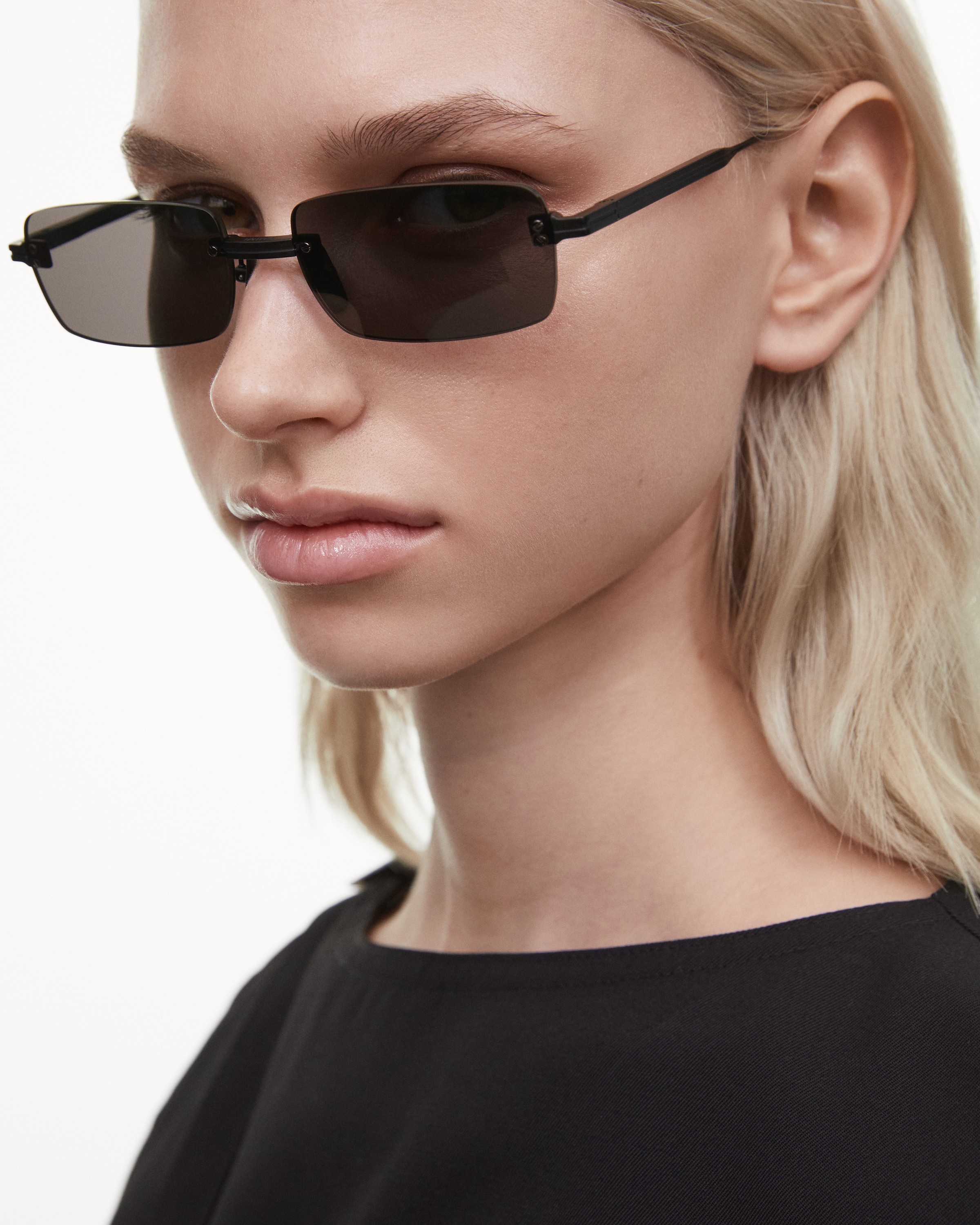 Rimless Parallel Black 7