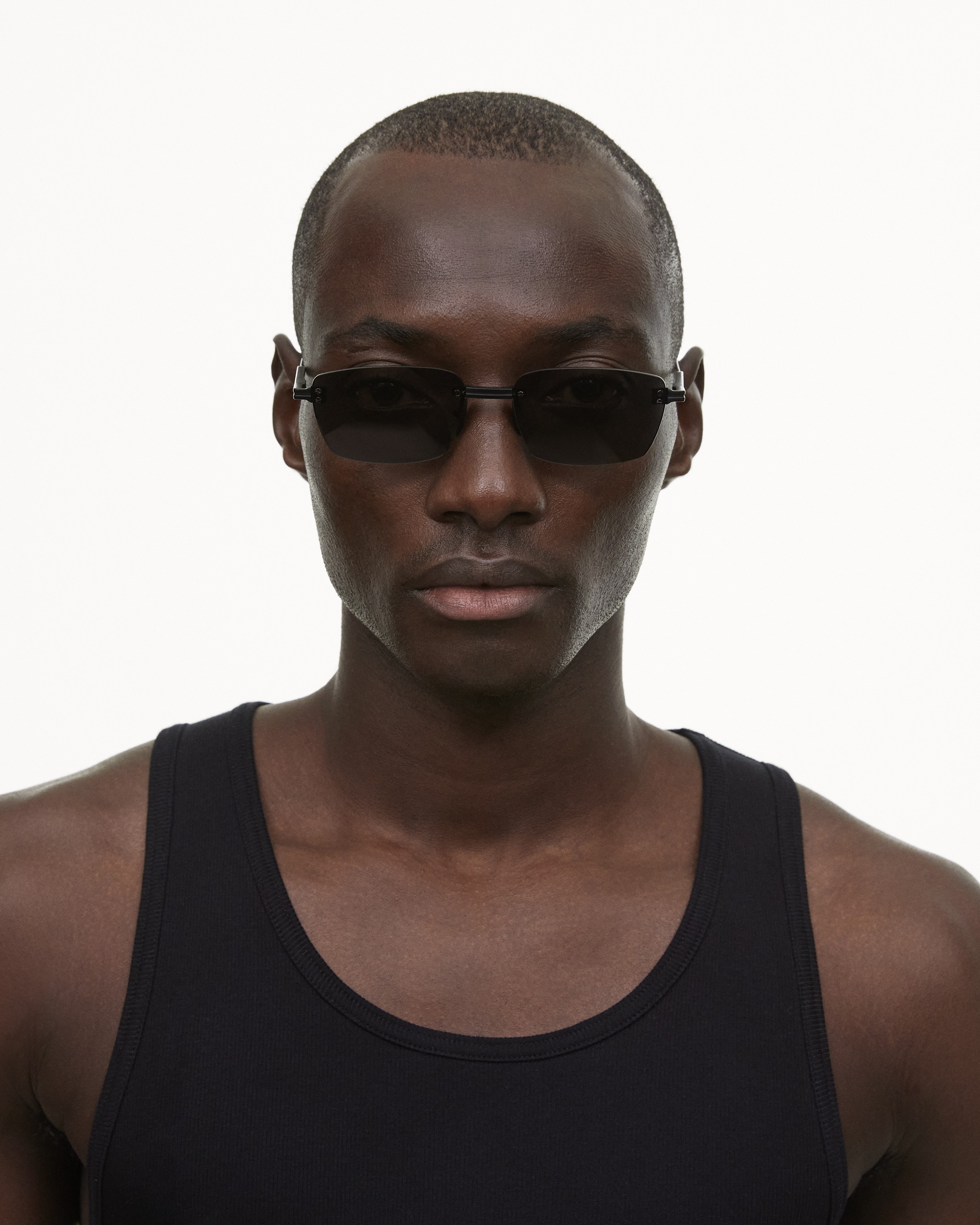 Rimless Cubic Black 1