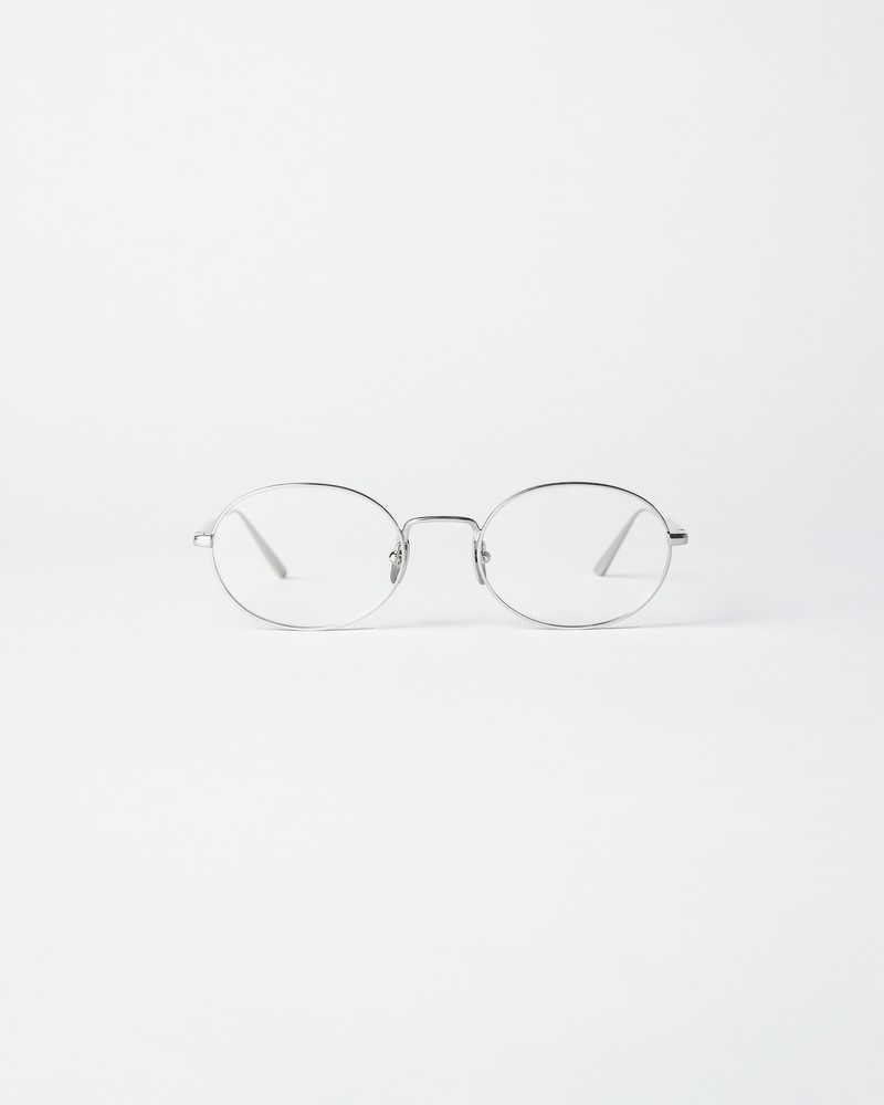 Oval Optic Silver